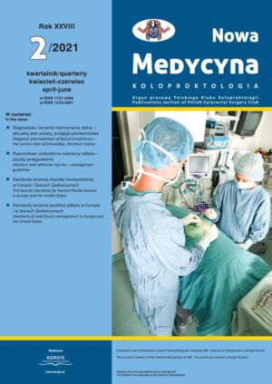 Nowa Medycyna 2021/2 – Koloproktologia