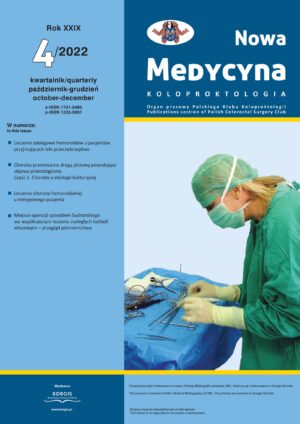 Nowa Medycyna 2022/4 – Koloproktologia