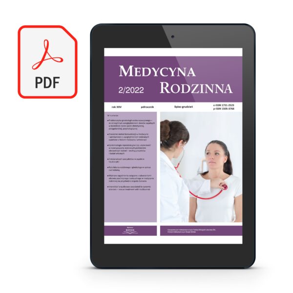 [PDF] Medycyna Rodzinna 2022/2
