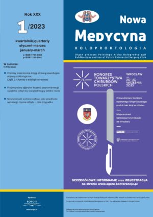 Nowa Medycyna 2023/1 – Koloproktologia