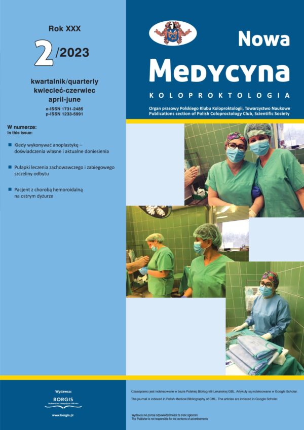 Nowa Medycyna 2023/2 – Koloproktologia